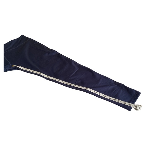 Baleaf Women’s Fleece Lined High Waisted Navy Blue Long Leggings/Pants Size XXXL - Picture 8 of 16